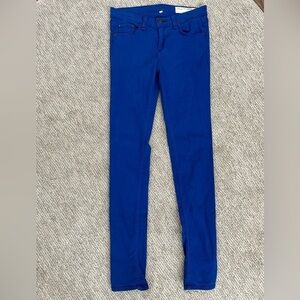 Rag & Bone for Intermix Women’s Capri Stretch Skinny Jeans Liza Blue